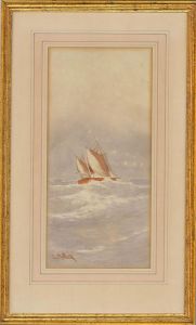 G. Miller - Early 20th Century Watercolour, The Sailing Ship