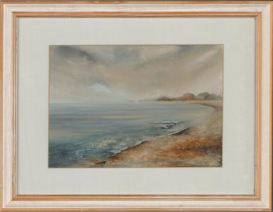 Gaye Clear - Contemporary Watercolour, Approaching Storm