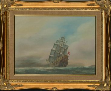 Arthur James Read (1932-2006) - 20th Century Oil, Galleon