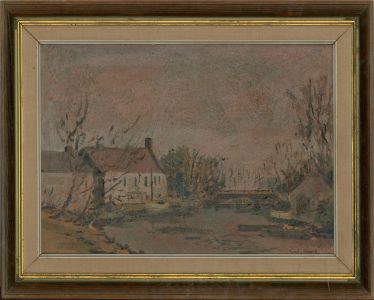 Patrick Boswell - Contemporary Oil, Overcast Inlet