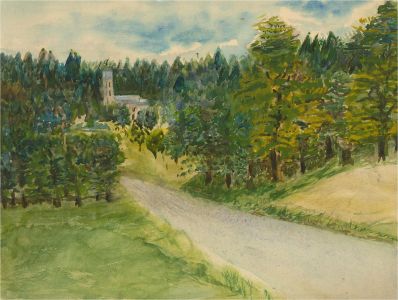 Mid 20th Century Watercolour - Rural Landscapes