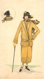 Kathleen D. D. Reddin - Mid 20thC Watercolour, Outer Wear Fashion Illustration