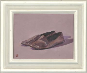 Julian Gordon Mitchell - Contemporary Oil, The Silver Shoes