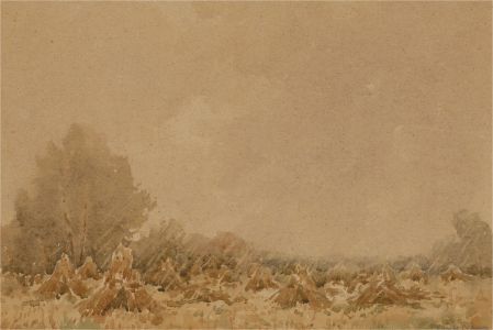Frank Moore - 20th Century Watercolour, Rural Scene