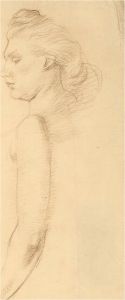 Julia Morley (1917–2008) - Mid 20th Century Coloured Pencil, Female Nude Study