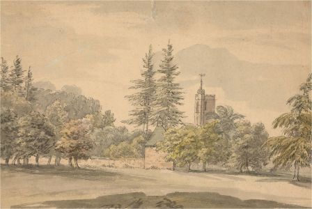 19th Century Watercolour - Crowcombe, Somerset