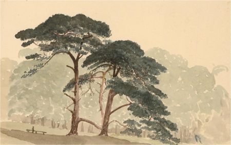 A Pair of Early 20th Century Watercolours - Landscape Studies