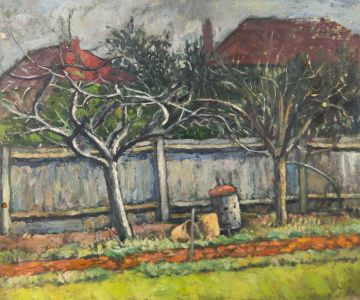 Tom White - Contemporary Oil, The Garden