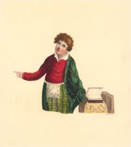 Jemima - Early 19th Century Watercolour, The Young Poet