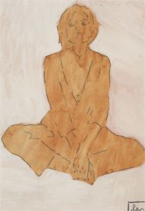Ben Carrivick - Signed Contemporary Oil, Seated Woman