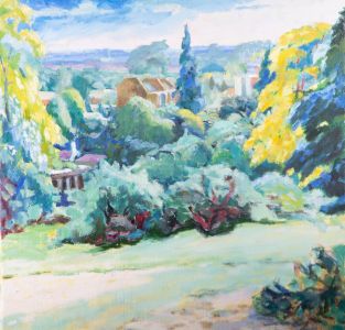 Pamela Chard (1926-2003) - 1993 Oil, Summer View