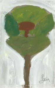 Ben Carrivick - Signed Contemporary Oil, Young Flower