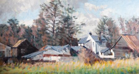 David Wilson (1919-2013) - Contemporary Oil, Verulan Hills Farm