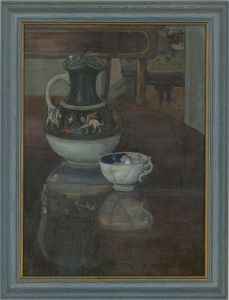 Margaret O. Hole (1919-2012) - 20th Century Oil, Jar and Cup