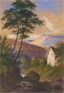E. Kay - Early 20th Century Oil, Old Mill, North Wales