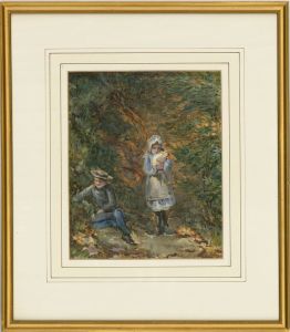 Attrib. Marjorie Hoare (1884-1953) - Early 20th Century Watercolour, Children