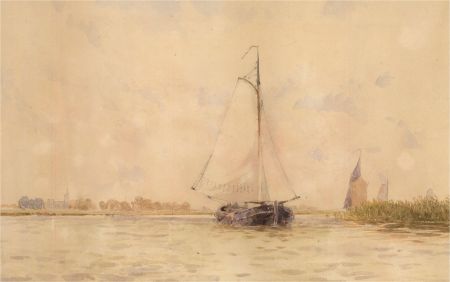 Attrib. Walter William May (1831-1896) - Late 19C Watercolour, On the Lek