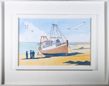 David Harbour AGMA - 20th Century Watercolour, Our Lady