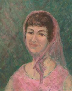 Barbara Doyle (b.1917) - Contemporary Oil, Young Girl