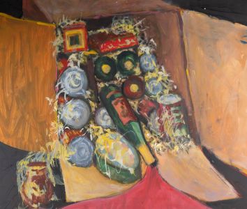 Barbara Doyle (b.1917) - 20th Century Oil, Vibrant Still Life