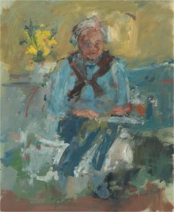 David Lloyd-Smith - 1988 Oil, Female Study