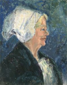 Barbara Doyle (b.1917) - Contemporary Oil, Smiling Female Portrait