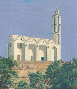 Adew - Mid 20th Century Oil, Continental Church