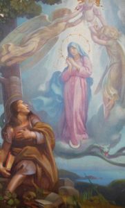 For Restoration - Giorgio Matteo Aicardi (1891-1985) - Oil, Spiritual Scene
