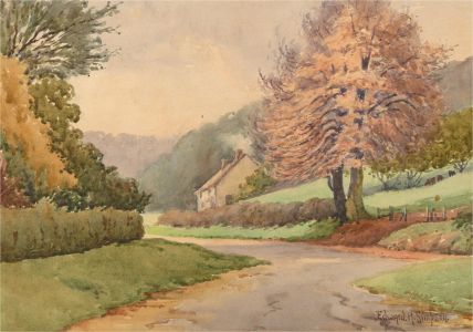 Edward H. Simpson (1901-1989) - Mid 20th Century Watercolour, Autumn