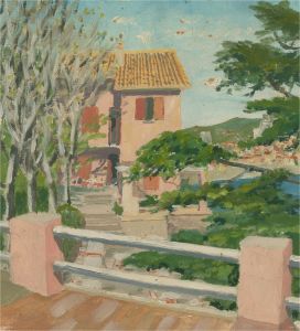 20th Century Oil - Pink House