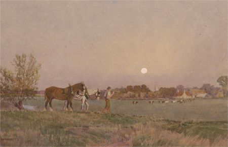 Ellis William Roberts (1860-1930) - Early 20th Century Watercolour, A Long Day