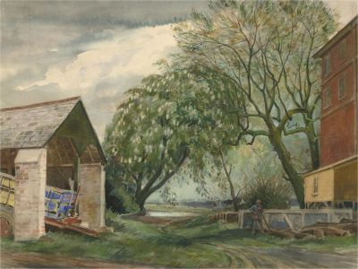 Ronald Dukeshill Moore (1899-1985) - 1964 Watercolour, Storm Brewing