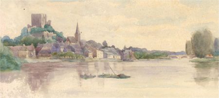 Early 20th Century Watercolour - A River Scene