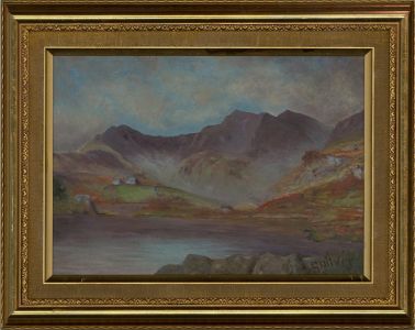 G. Ollven - 20th Century Oil, Mountain Lake