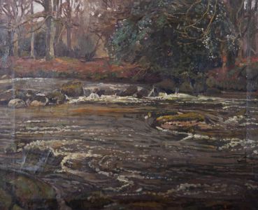 Donald Henry Floyd (1892-1965) - Early 20th Century Oil, Rocky River