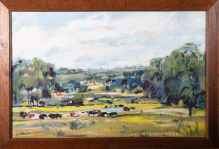 Frank Boothman - 1958 Oil, Grendon Underwood