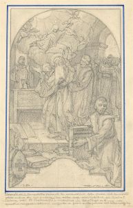 Giorgio Matteo Aicardi (1891-1985) - 1960 Graphite Drawing, San Benedetto