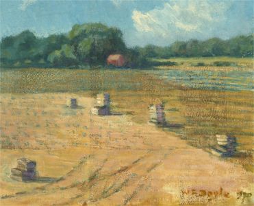 Wallace Francis Doyle (1901-1980) - 1970 Oil, The Seventh Year