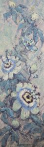 Barbara Doyle (b.1917) - Contemporary Oil, Passion Flower Vine