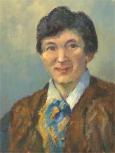 Barbara Doyle (b.1917) - 20th Century Oil, Portrait Sketch
