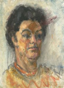 Barbara Doyle (b.1917) - Contemporary Oil, Female Portrait