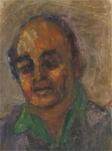 Barbara Doyle (b.1917) - Contemporary Oil, Male Portrait
