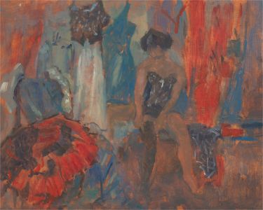 Barbara Doyle (b.1917) - 20th Century Oil, In the Bedroom