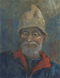 Barbara Doyle (b.1917) - Contemporary Oil, Jolly Chap