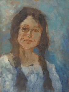 Barbara Doyle (b.1917) - Contemporary Oil, Friendly Smile