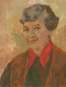 Barbara Doyle (b.1917) - Contemporary Oil, Female Portrait