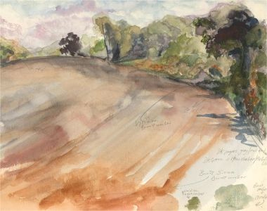 Don Hemming - A Pair of Contemporary Watercolours, Landscape Studies