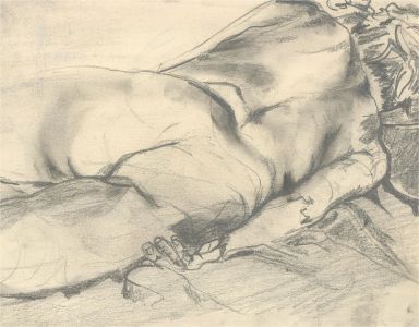 Don Hemming - Contemporary Graphite Drawing, Female Nude