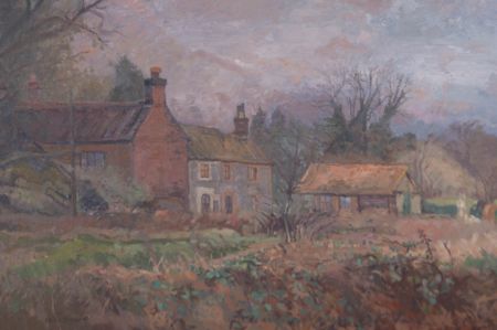 Keith Johnson (1931-2018) - 20th Century Oil, The Old Farmhouse