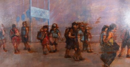 David Gainford - Contemporary Oil, Sporting Plage